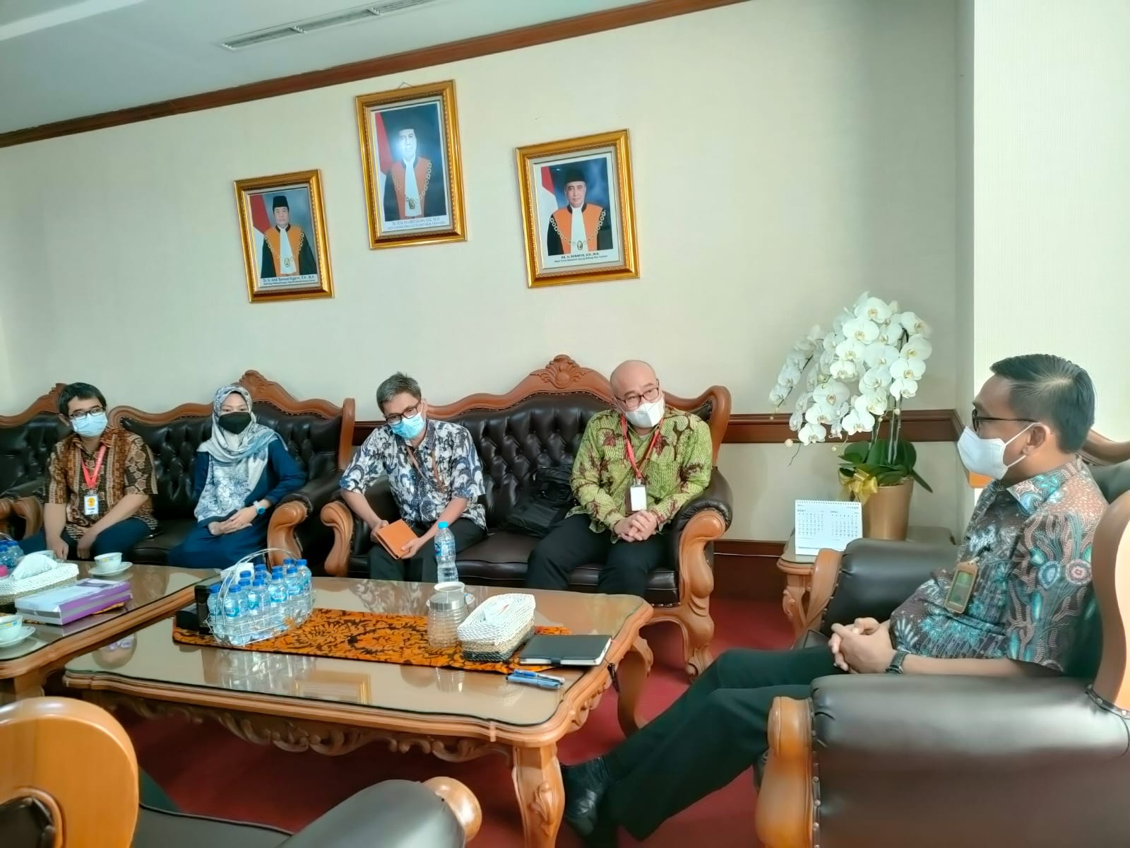 AUDIENSI Bpk. KPN DENGAN KOMISI PEMBERANTASAN KORUPSI