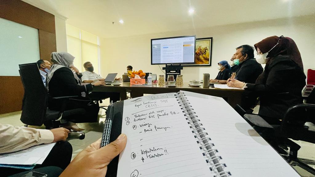 RAPAT KOORDINASI SATGAS - EVALUASI IMPLEMENTASI SIPP