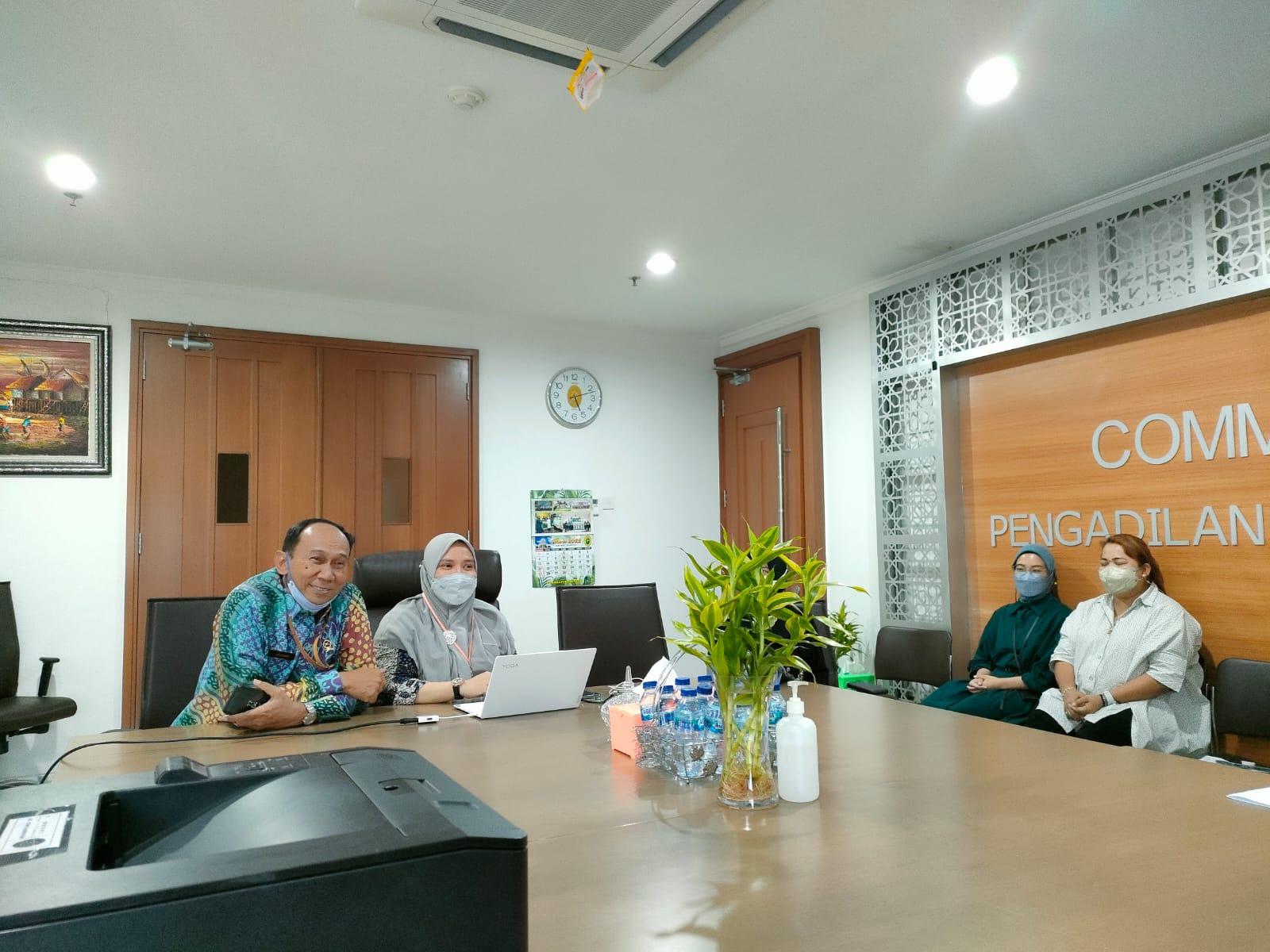 RAPAT LANJUTAN MONITORING EVALUASI TIM SATGAS SIPP DAN WEBSITE