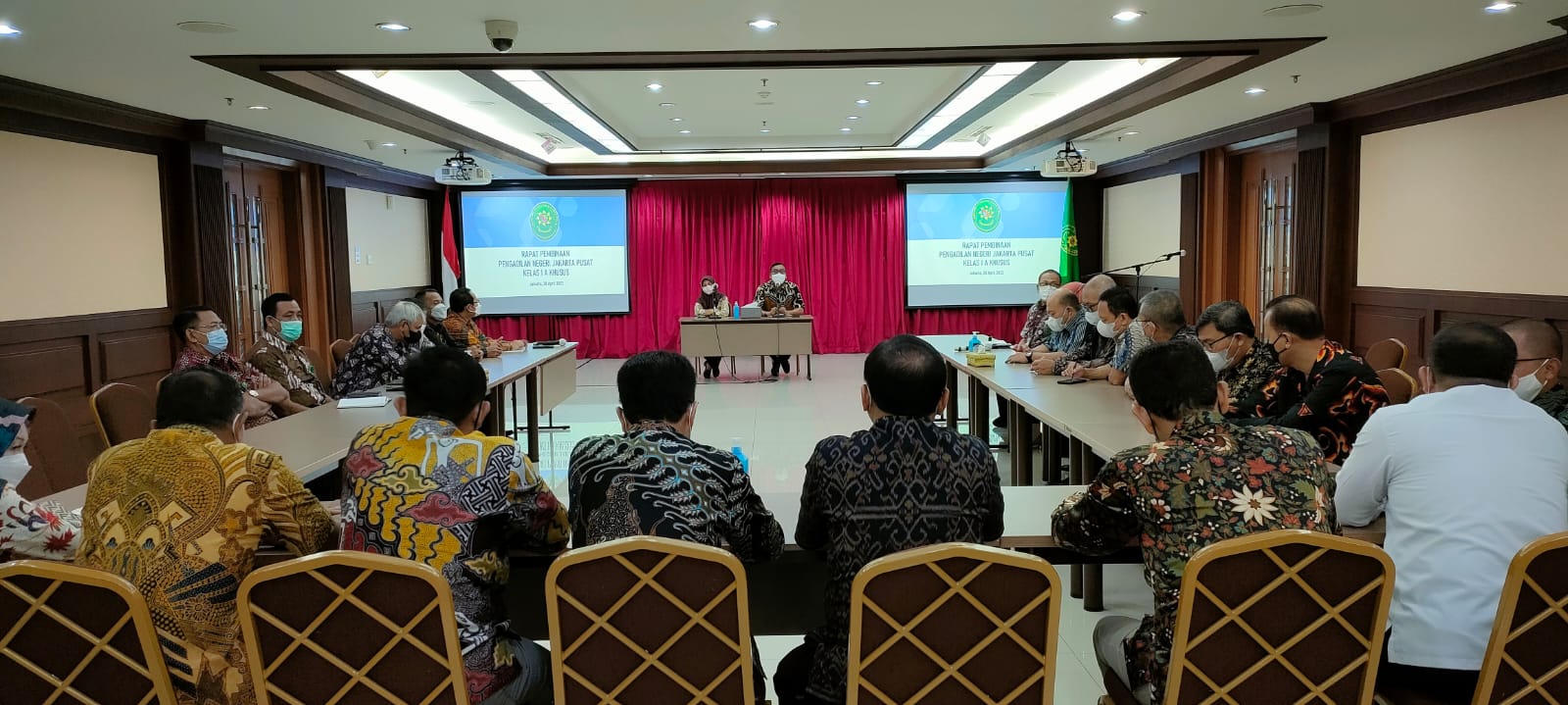 RAPAT PEMBINAAN OLEH BAPAK KETUA - 28 APRIL 2022
