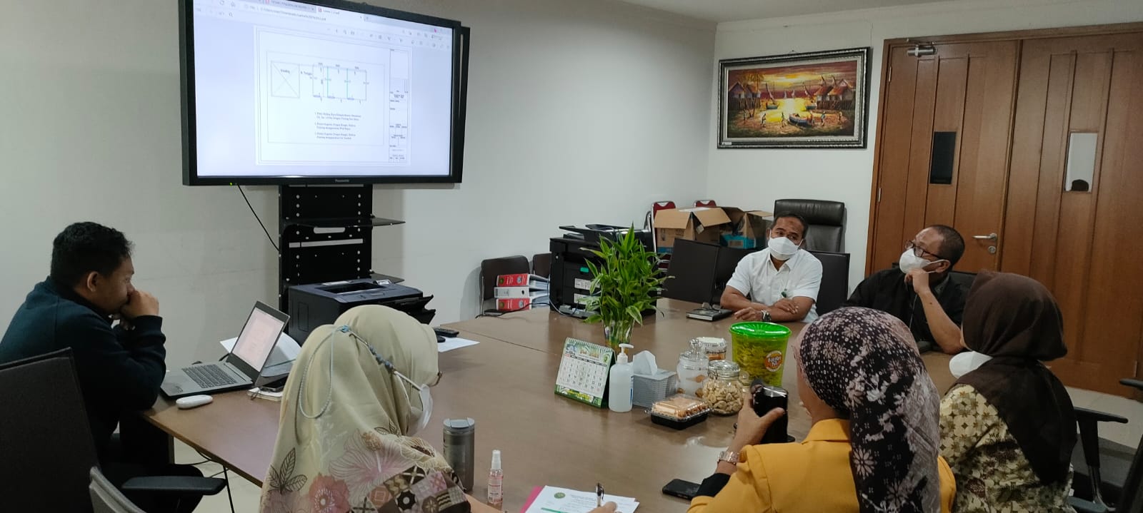 RAPAT KOORDINASI TERKAIT IMPLEMENTASI PROGRAM KERJA AGEN PERUBAHAN TAHUN 2022