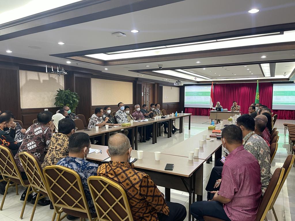 RAPAT KOORDINASI ANTARA PIMPINAN DENGAN PARA HAKIM DAN PEJABAT STRUKTRAL