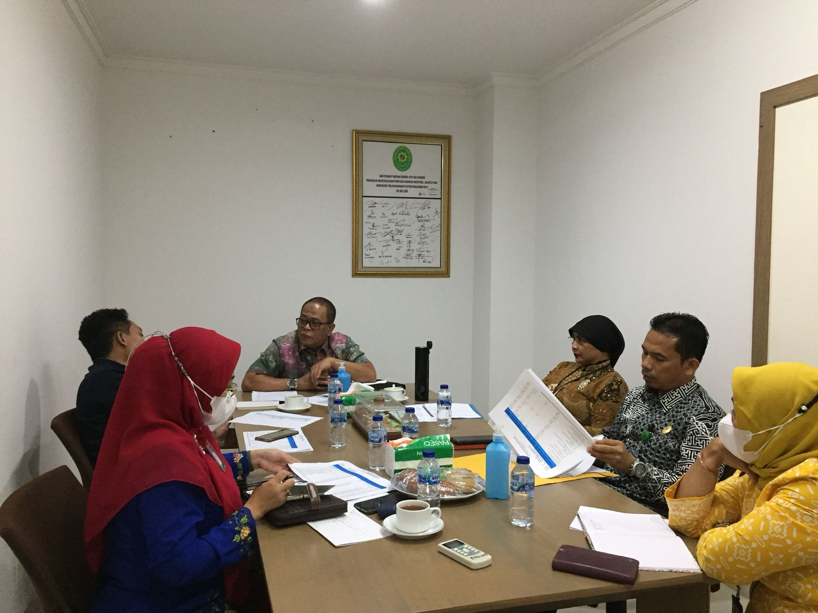 RAPAT BULANAN BIDANG KESEKRETARIATAN PERIODE BULAN MEI 2022