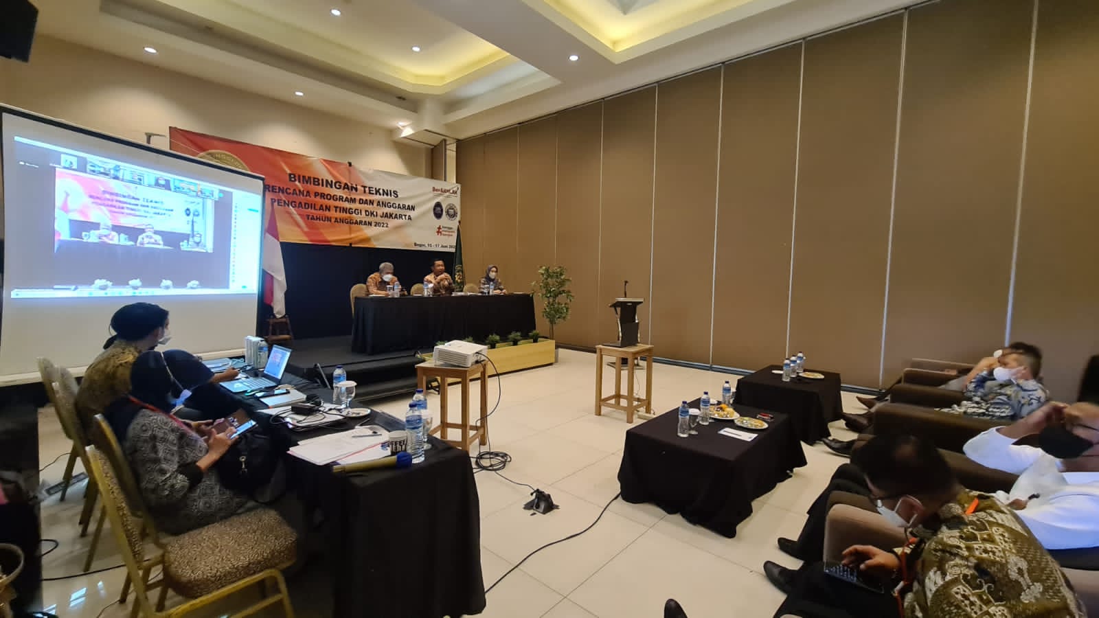 BIMBINGAN TEKNIS BIDANG RENCANA PROGRAM DAN ANGGARAN T.A. 2022 PADA PENGADILAN TINGGI DKI JAKARTA