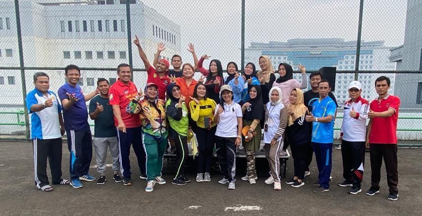 MENS SANA IN CORPORE SANO - KEGIATAN OLAHRAGA SENAM PAGI
