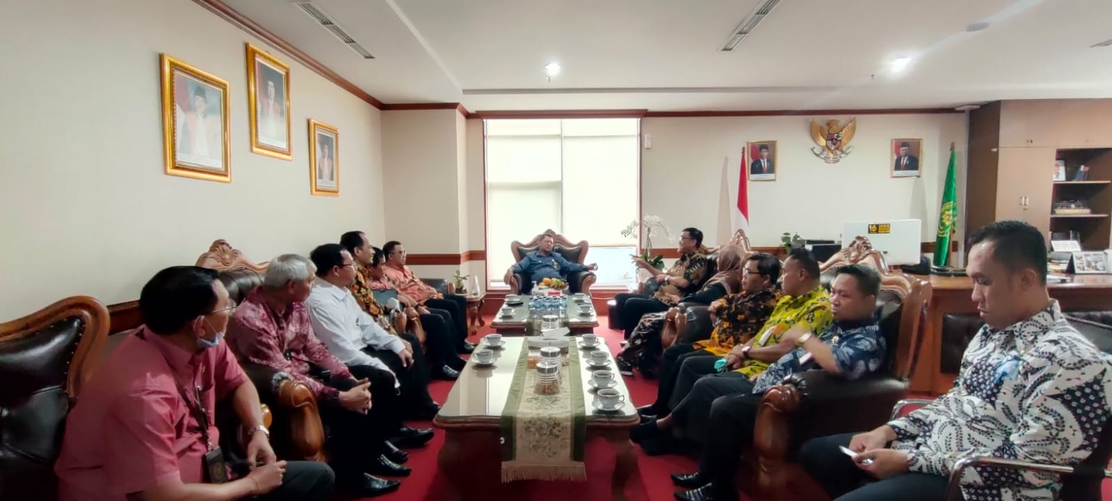 KUNJUNGAN KERJA DIREKTUR JENDERAL BADAN PERADILAN UMUM MA-RI, BAPAK H. BAMBANG MYANTO, S.H., M.H.