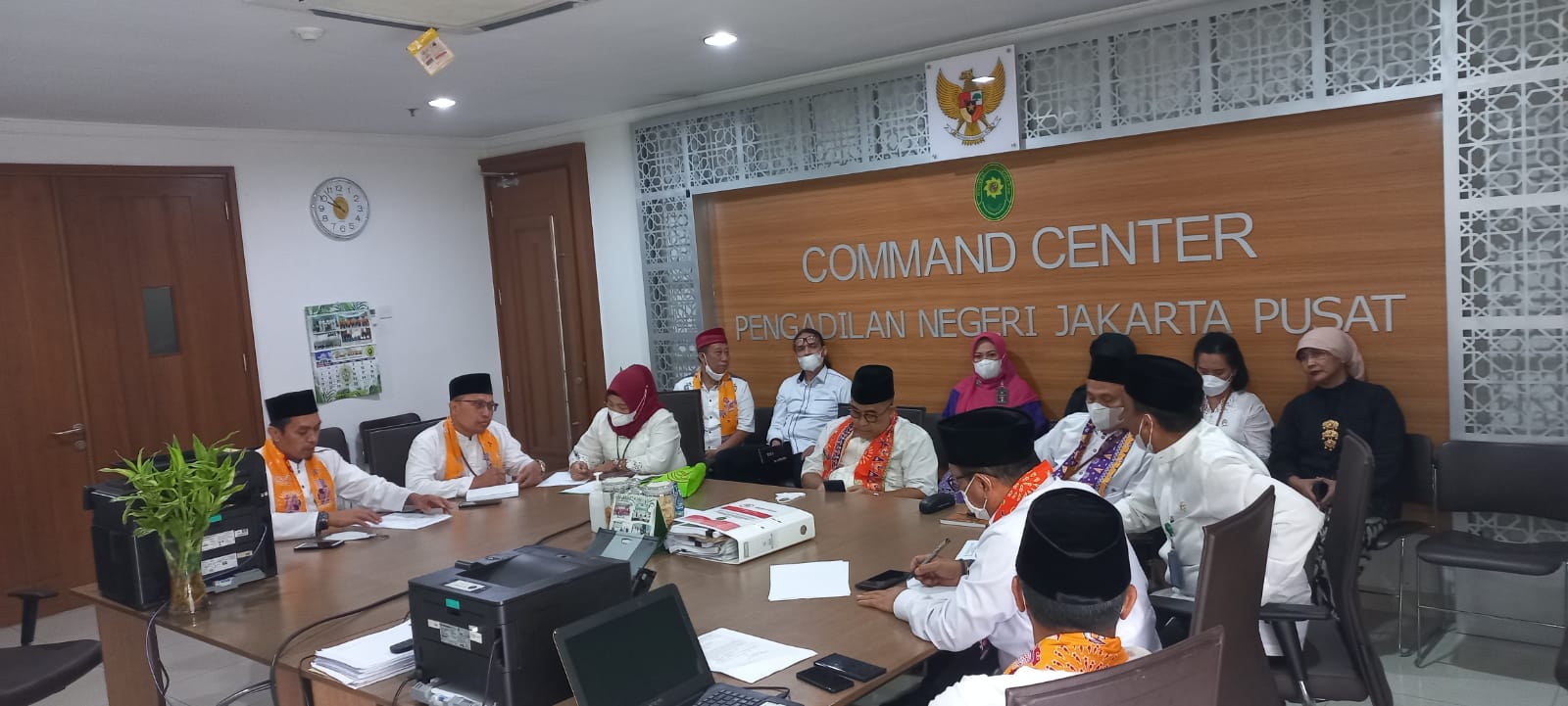 MENYAMBUT IDUL ADHA 1443H/ 2022M, DKM MASJID AL-HIKMAH PN JAKARTA PUSAT MELAKUKAN RAPAT KOORDINASI