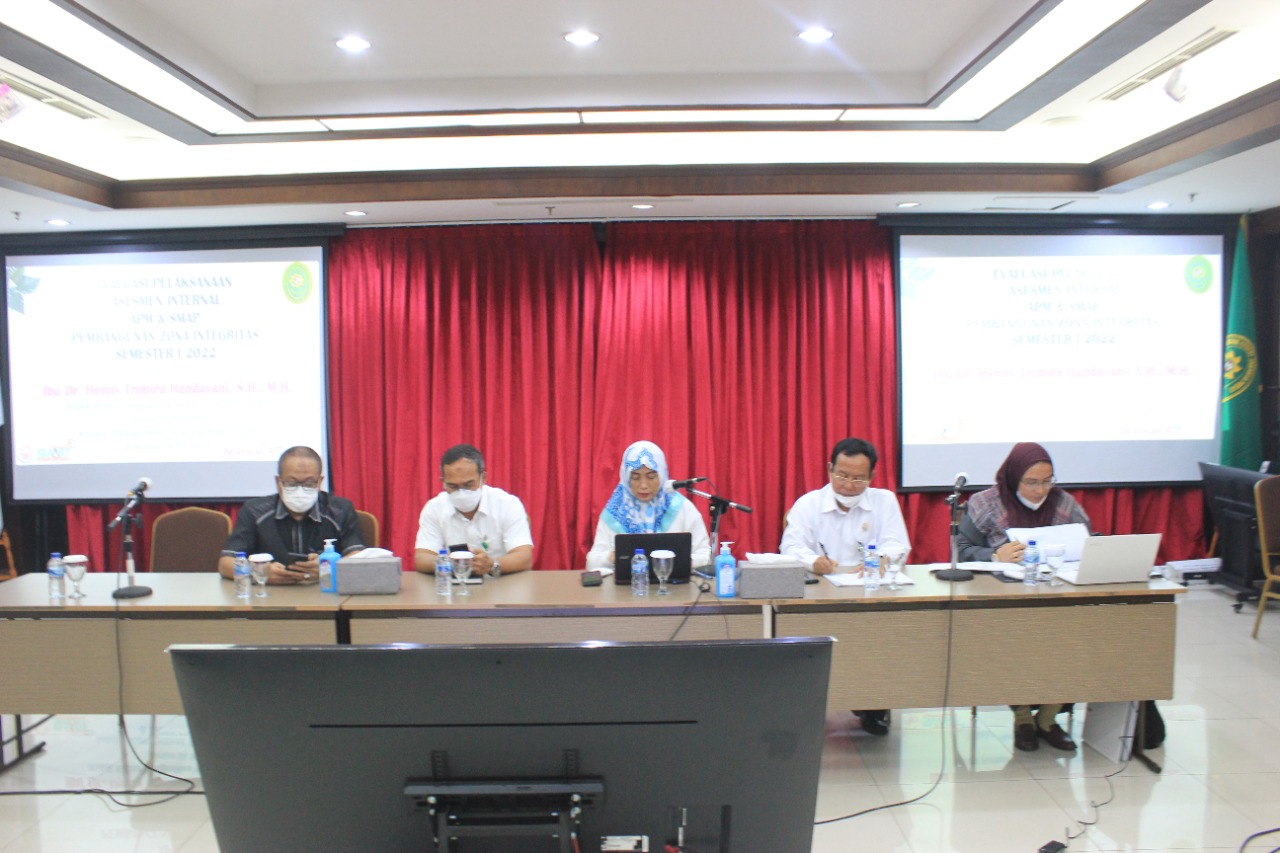 CLOSING MEETING ASSESSMENT INTERNAL APM DAN AUDIT INTERNAL SMAP SEMESTER I TAHUN 2022