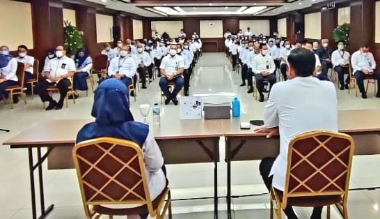 PEMBINAAN DAN PENGARAHAN / APEL PAGI OLEH PIMPINAN - SENIN 4 JULI 2022