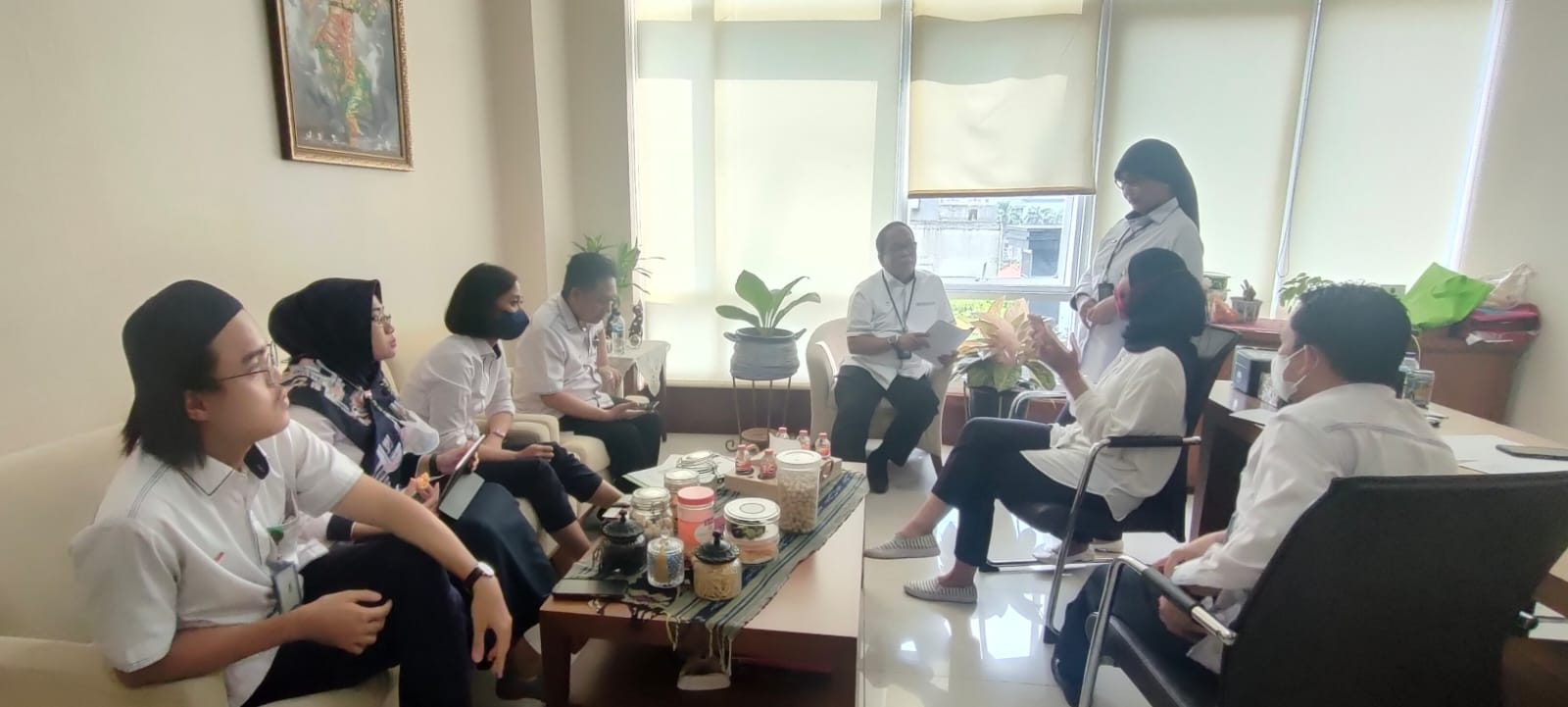 RAPAT KOORDINASI BIDANG KESEKRETARIATAN TERKAIT PENGAWASAN PT DKI JAKARTA & SURVEILAN APM BADILUM