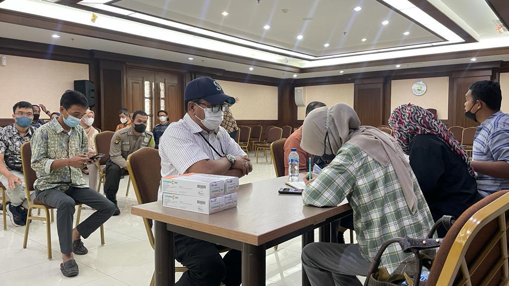 PCR SWAB TEST MASSAL OLEH SUDINKES DKI JAKARTA Cq. PUSKESMAS KEC. KEMAYORAN PERIODE AGUSTUS 2022