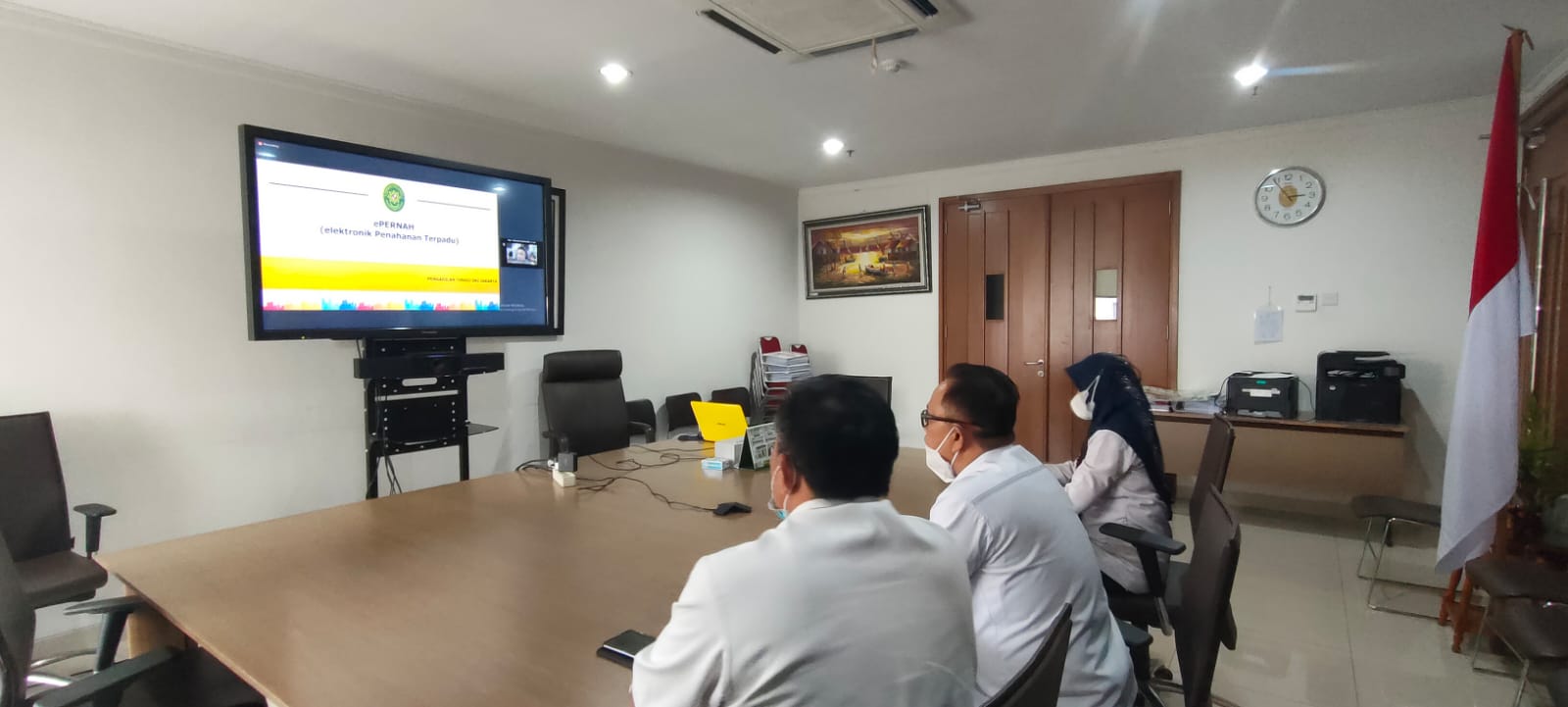 SOSIALISASI APLIKASI ELEKTRONIK PENAHANAN TERPADU (e-PERNAH) PENGADILAN TINGGI DKI JAKARTA