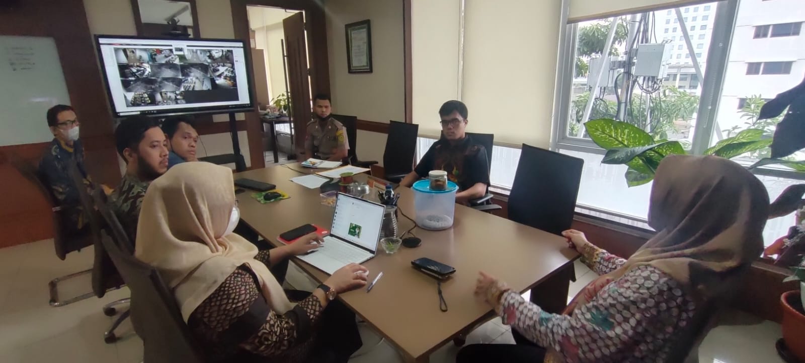 RAPAT KOORDINASI TIM MULTI MEDIA & TIM MEDIA SOSIAL PENGADILAN NEGERI JAKARTA PUSAT KELAS IA KHUSUS