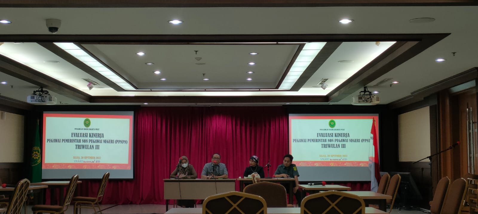MONITORING & EVALUASI KINERJA PEGAWAI PEMERINTAH NON PEGAWAI NEGERI (PPNPN) TRIWULAN III TAHUN 2022