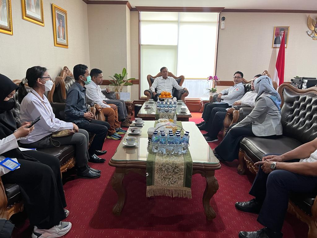 AUDIENSI BADAN PENGAWAS PEMILIHAN UMUM/ BAWASLU JAKARTA PUSAT DENGAN PENGADILAN NEGERI JAKARTA PUSAT