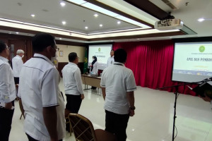 APEL PAGI, SENIN 26 SEPTEMBER 2022 SERTA PEMBINAAN OLEH KPN JAKARTA PUSAT KELAS IA KHUSUS