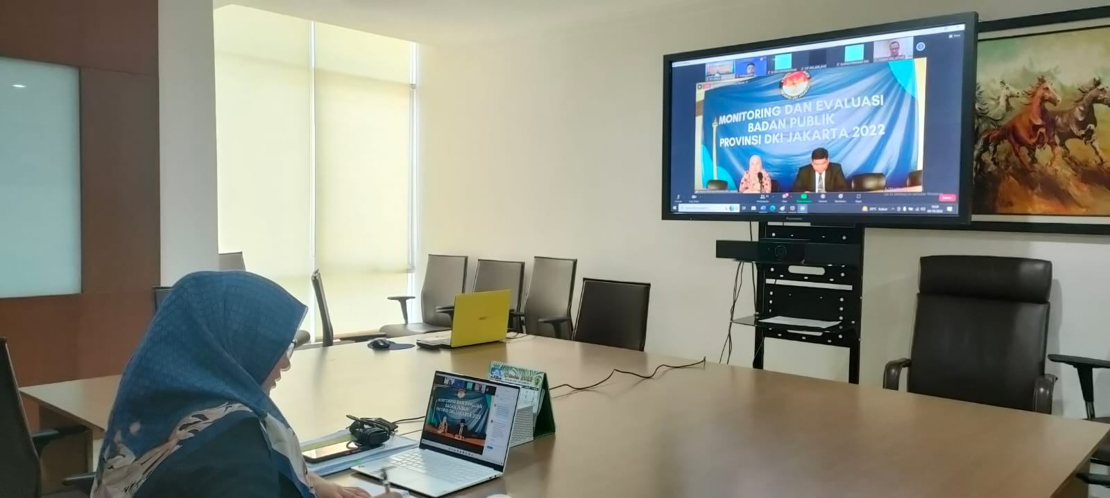 BIMTEK PRESENTASI EVALUASI KETERBUKAAN INFORMASI BADAN PUBLIK OLEH KOMISI INFORMASI PROV DKI JAKARTA