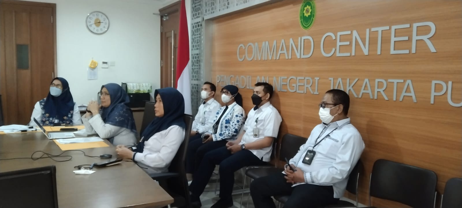 PRESENTASI MONITORING EVALUASI KETERBUKAAN INFORMASI PUBLIK PENGADILAN NEGERI JAKARTA PUSAT T.A 2022