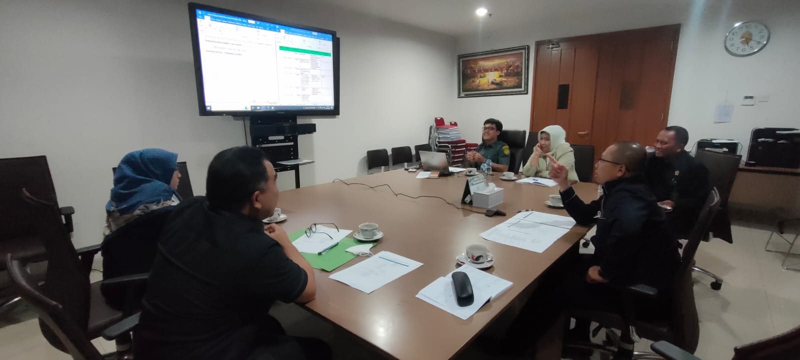 RAPAT KOORDINASI PANITIA MAULID NABI 1444H PADA PENGADILAN NEGERI JAKARTA PUSAT KELAS IA KHUSUS