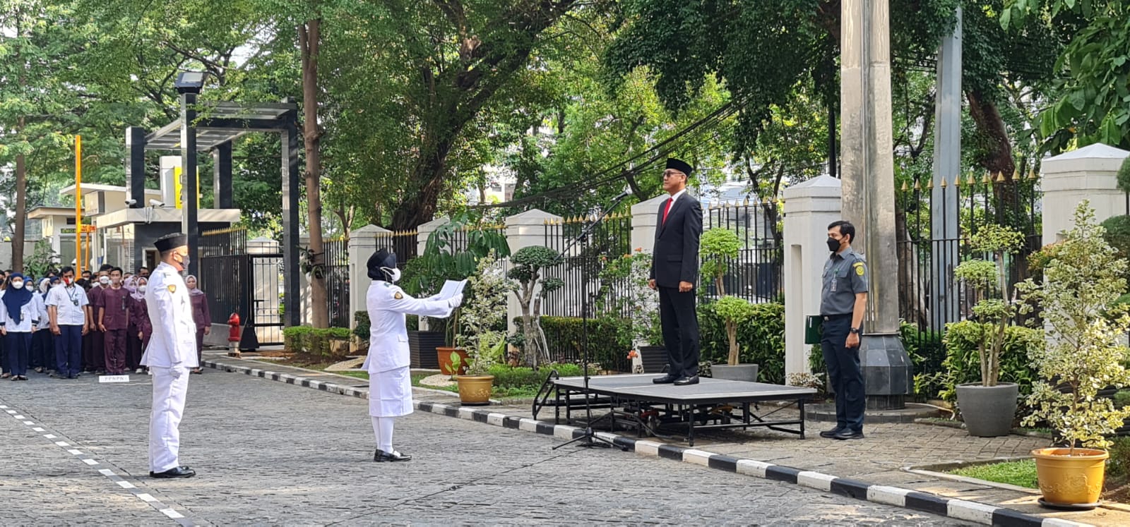 UPACARA PERINGATAN HARI KESAKTIAN PANCASILA 1 OKTOBER TAHUN 2022-BANGKIT BERGERAK BERSAMA PANCASILA