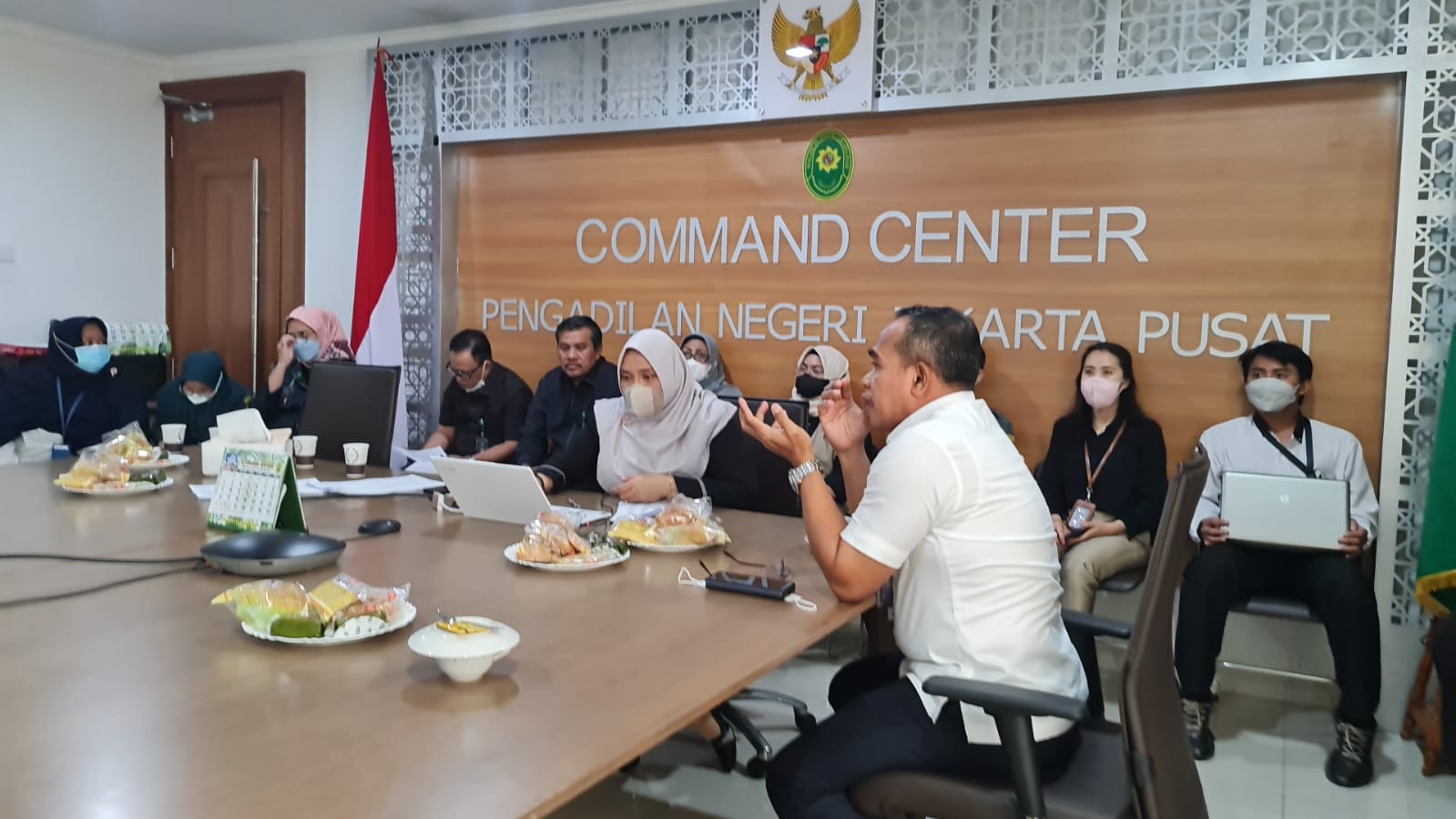 RAPAT TINDAK LANJUT LAPORAN HASIL ASSESSMENT AKREDITASI PENJAMINAN MUTU DITJEN BADILUM TAHUN 2022