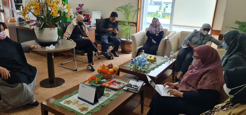 RAPAT KOORDINASI TERKAIT KUNJUNGAN KERJA PUSDIKLAT MENPIM BALITBANG DIKLAT KUMDIL MAHKAMAH AGUNG RI