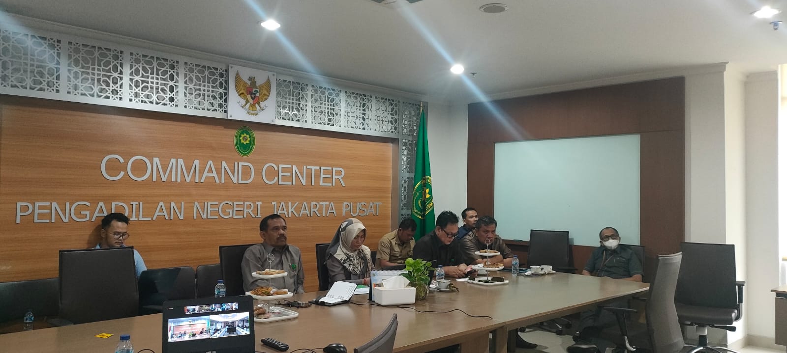 RAPAT KOORDINASI SATGAS SIPP SE-WILAYAH HUKUM PENGADILAN TINGGI DKI JAKARTA