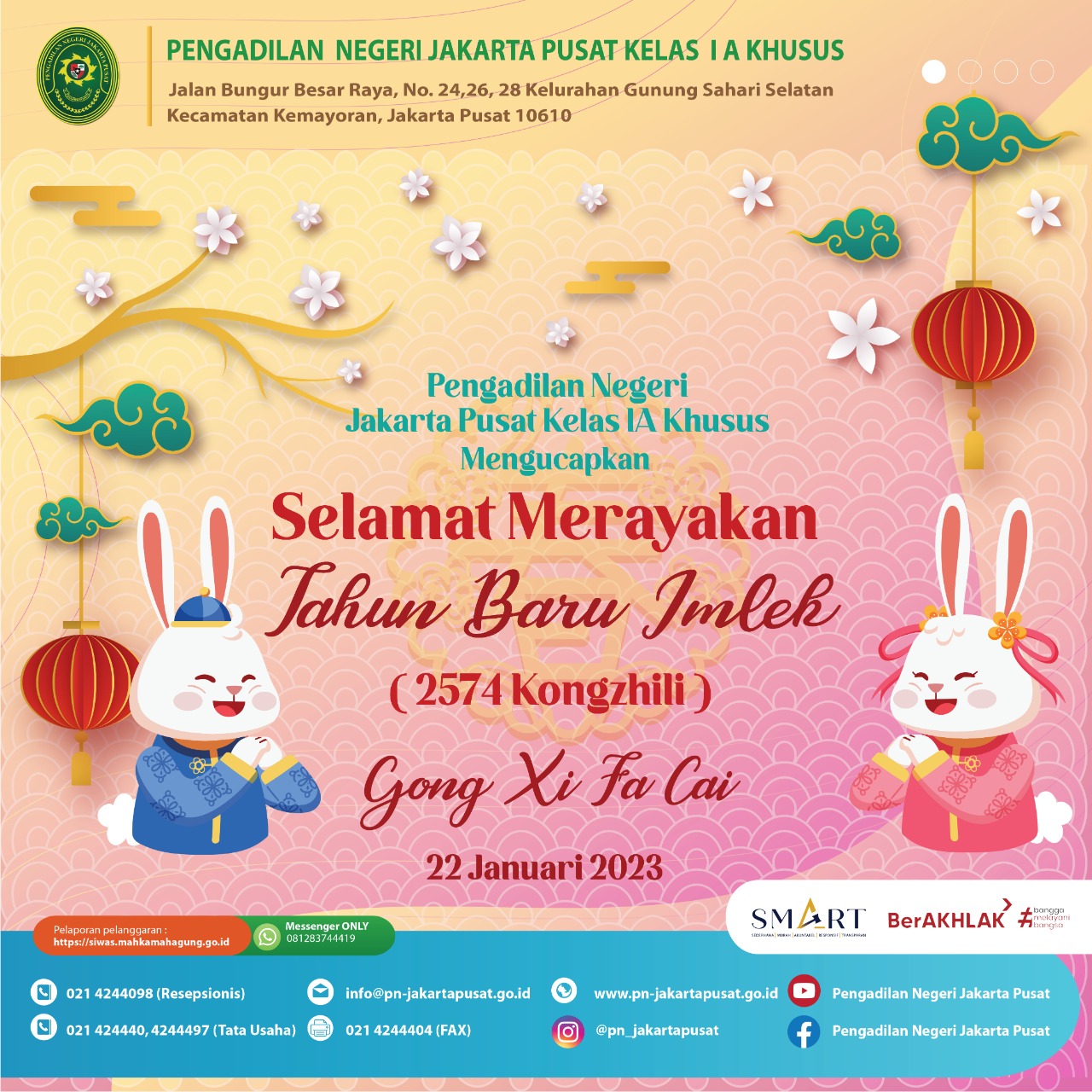 Tahun Baru Imlek 2023 (2574 Kongzhili)