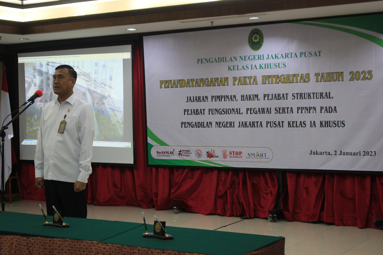 APEL PAGI, PEMBINAAN & PELAKSANAAN IKRAR/ PENGUCAPAN dan PENANDATANGANAN PAKTA INTEGRITAS TAHUN 2023