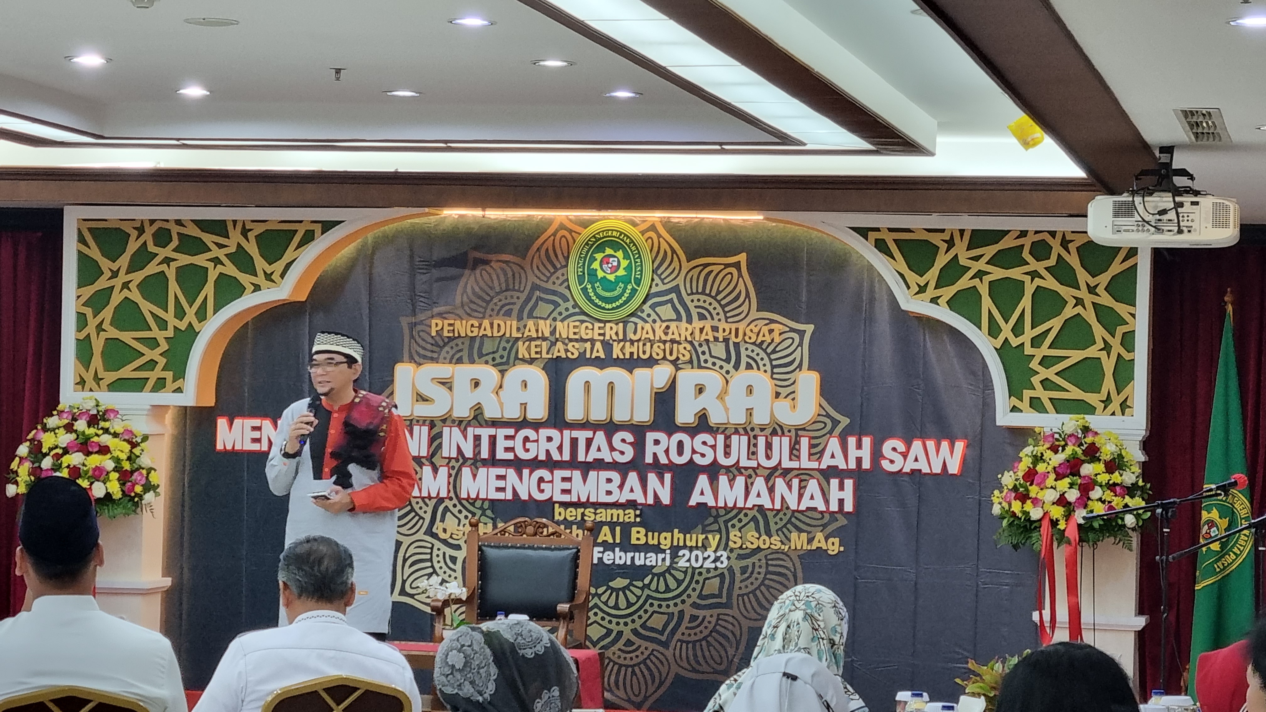 PENGADILAN NEGERI JAKARTA PUSAT KELAS IA KHUSUS PERINGATI ISRA MI’RAJ 1444H