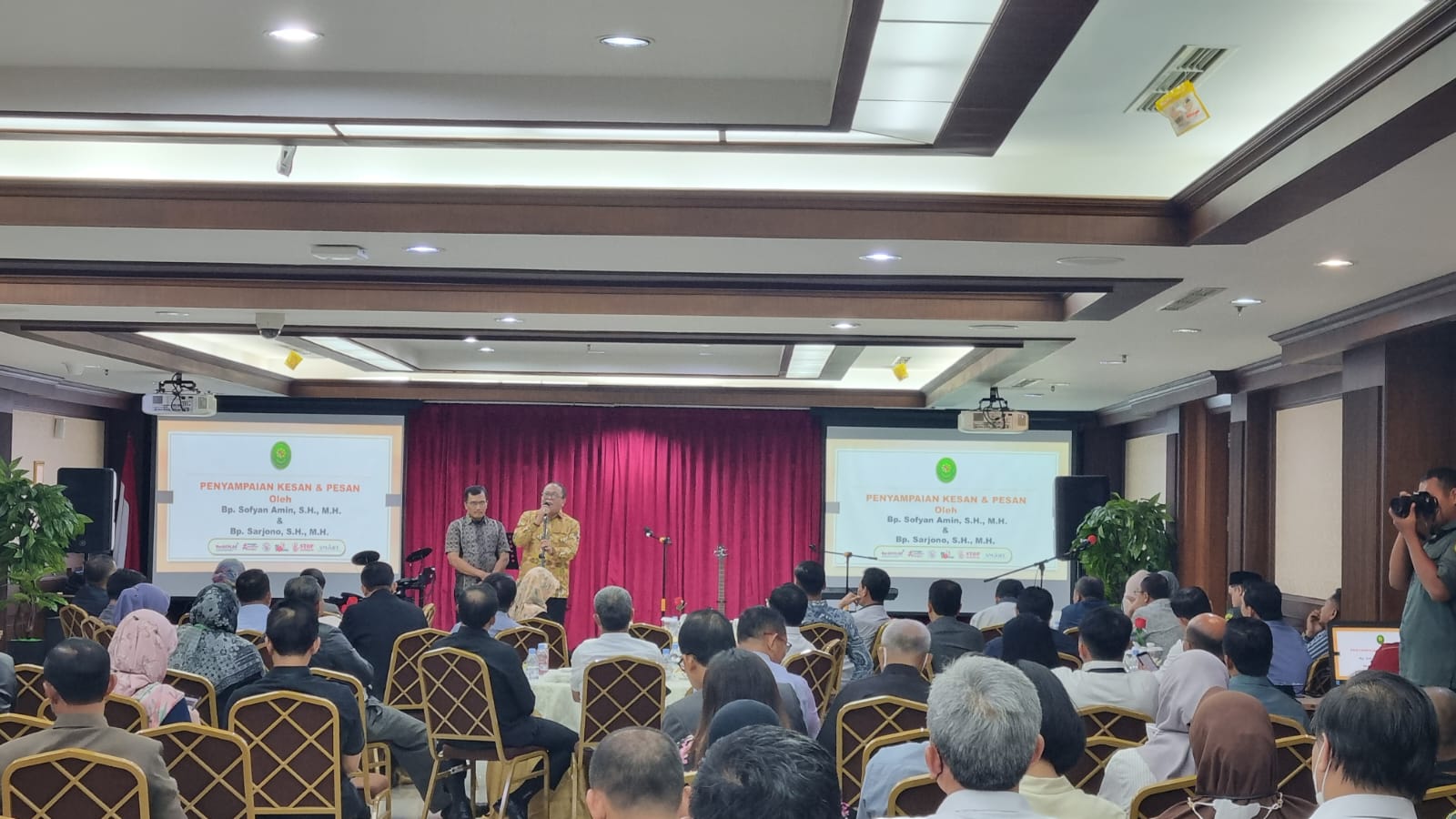 PURNA TUGAS BPK DRS. SOFYAN AMIN, S.H., M.H. DAN BPK SARJONO, S.H.,M.H