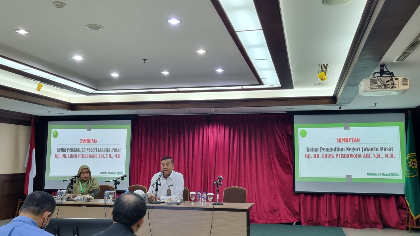 MONITORING DAN EVALUASI PEMBANGUNAN ZONA INTEGRITAS PENGADILAN NEGERI JAKARTA PUSAT KELAS I A KHUSUS