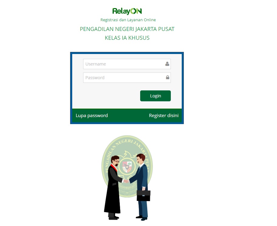 RelayOn : Inovasi PN Jakarta Pusat dalam mendukung peningkatan Pelayanan Publik