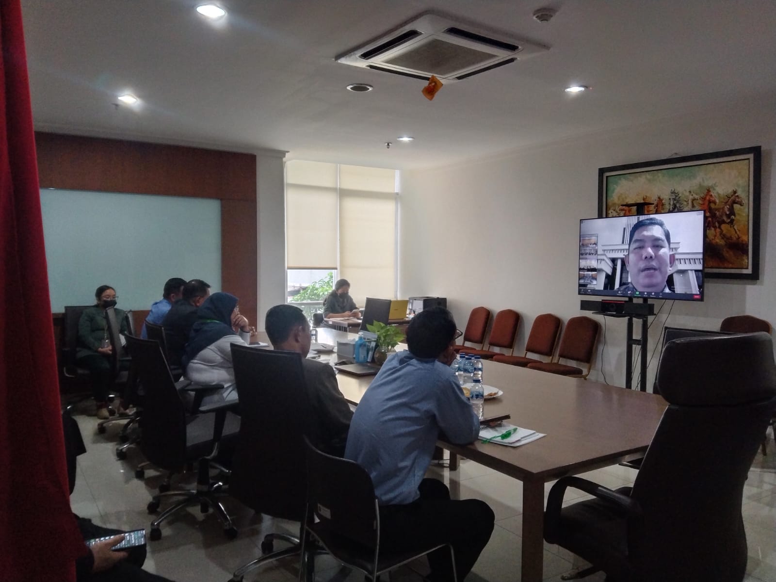 PN Jakarta Pusat mengikuti Desk Evaluation Pembangunan Zona Integritas