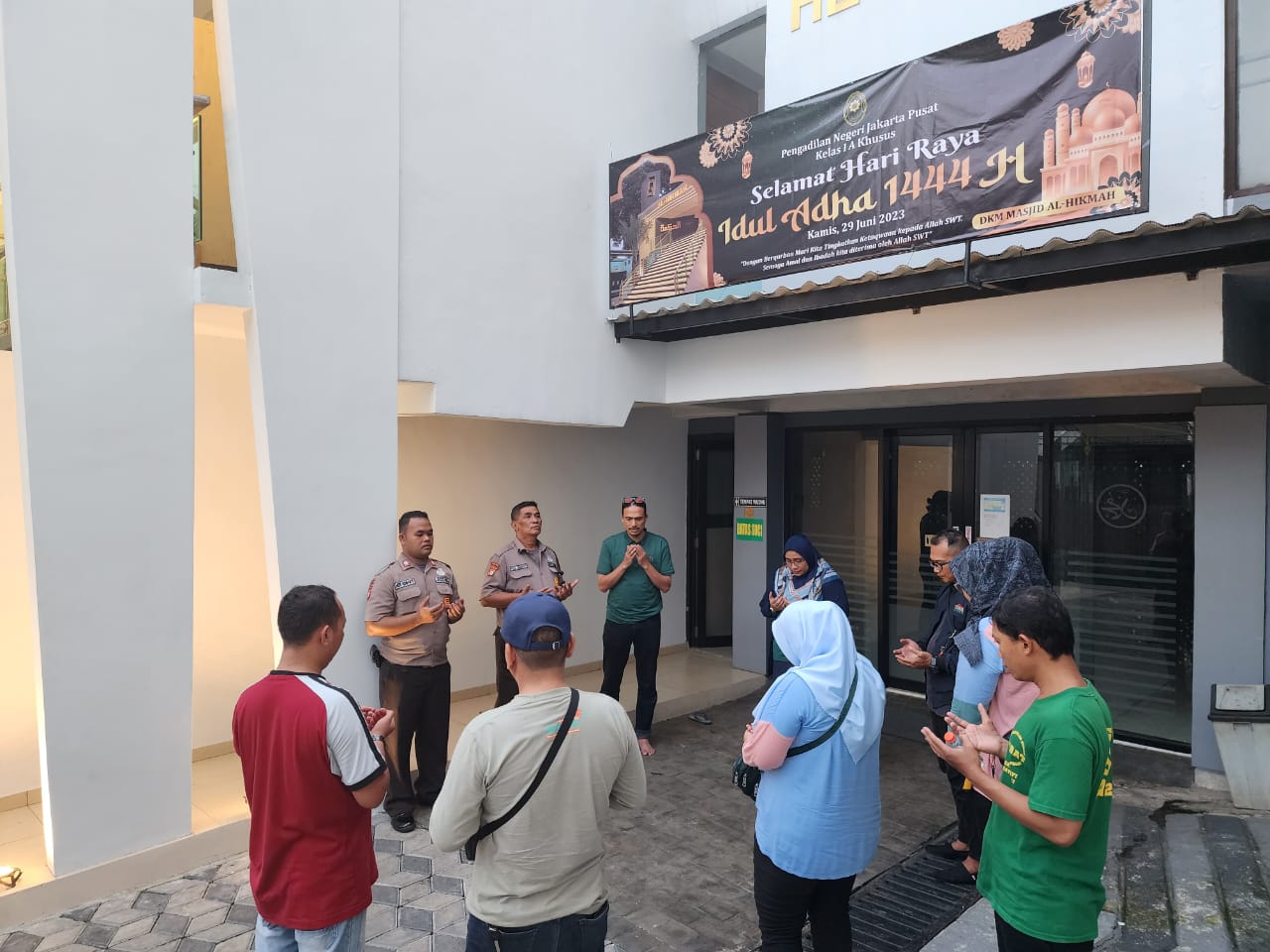 PN JAKARTA PUSAT SELENGGARAKAN IBADAH QURBAN IDUL ADHA 1444 H