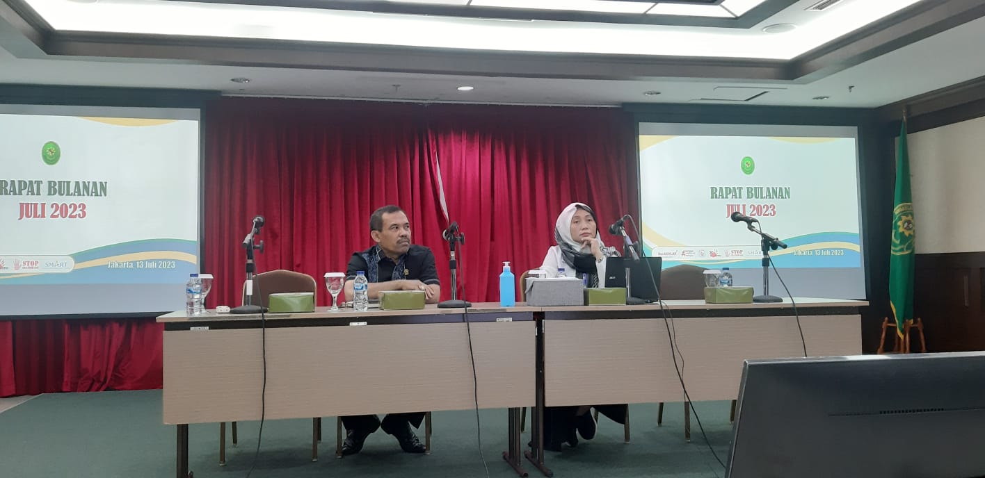 RAPAT BULANAN PENGADILAN NEGERI JAKARTA PUSAT KELAS IA KHUSUS