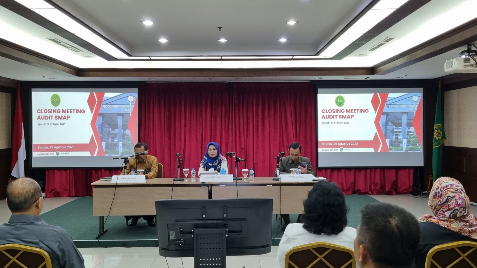 CLOSING MEETING AUDIT INTERNAL SISTEM MANAJEMEN ANTI PENYUAPAN (SMAP)