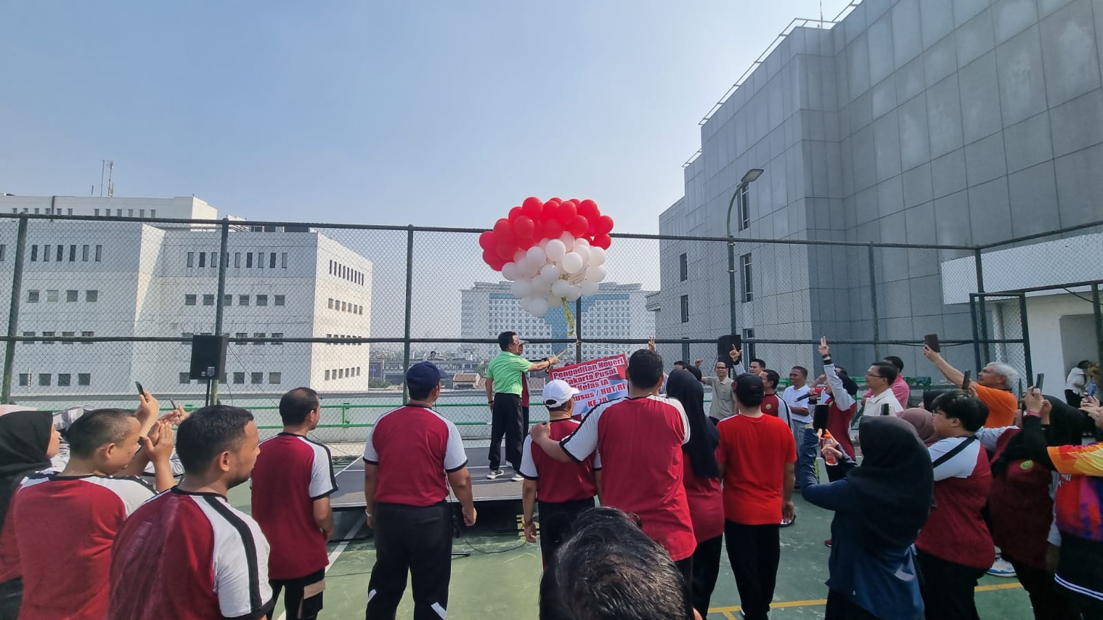 PN JAKARTA PUSAT ADAKAN LOMBA MENYAMBUT KEMERDEKAAN RI ke-78