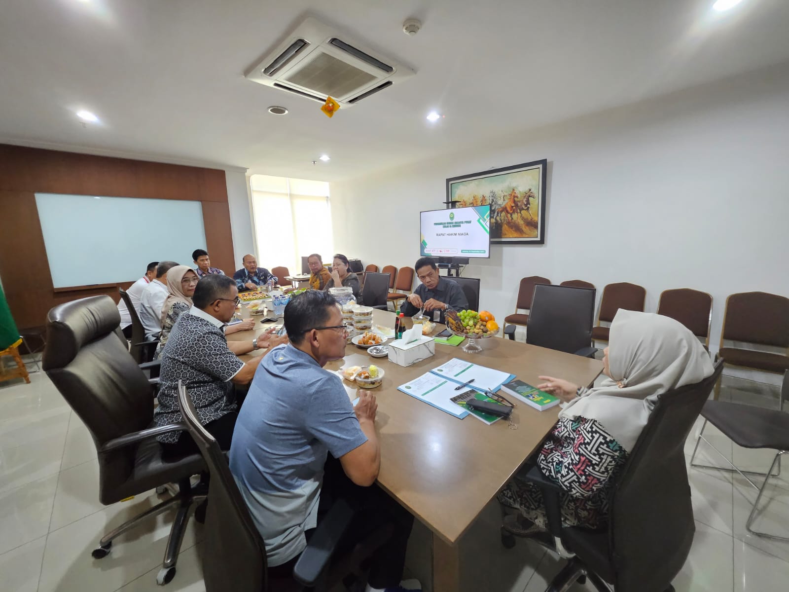 RAPAT KOORDINASI HAKIM NIAGA PENGADILAN NEGERI JAKARTA PUSAT KELAS IA KHUSUS