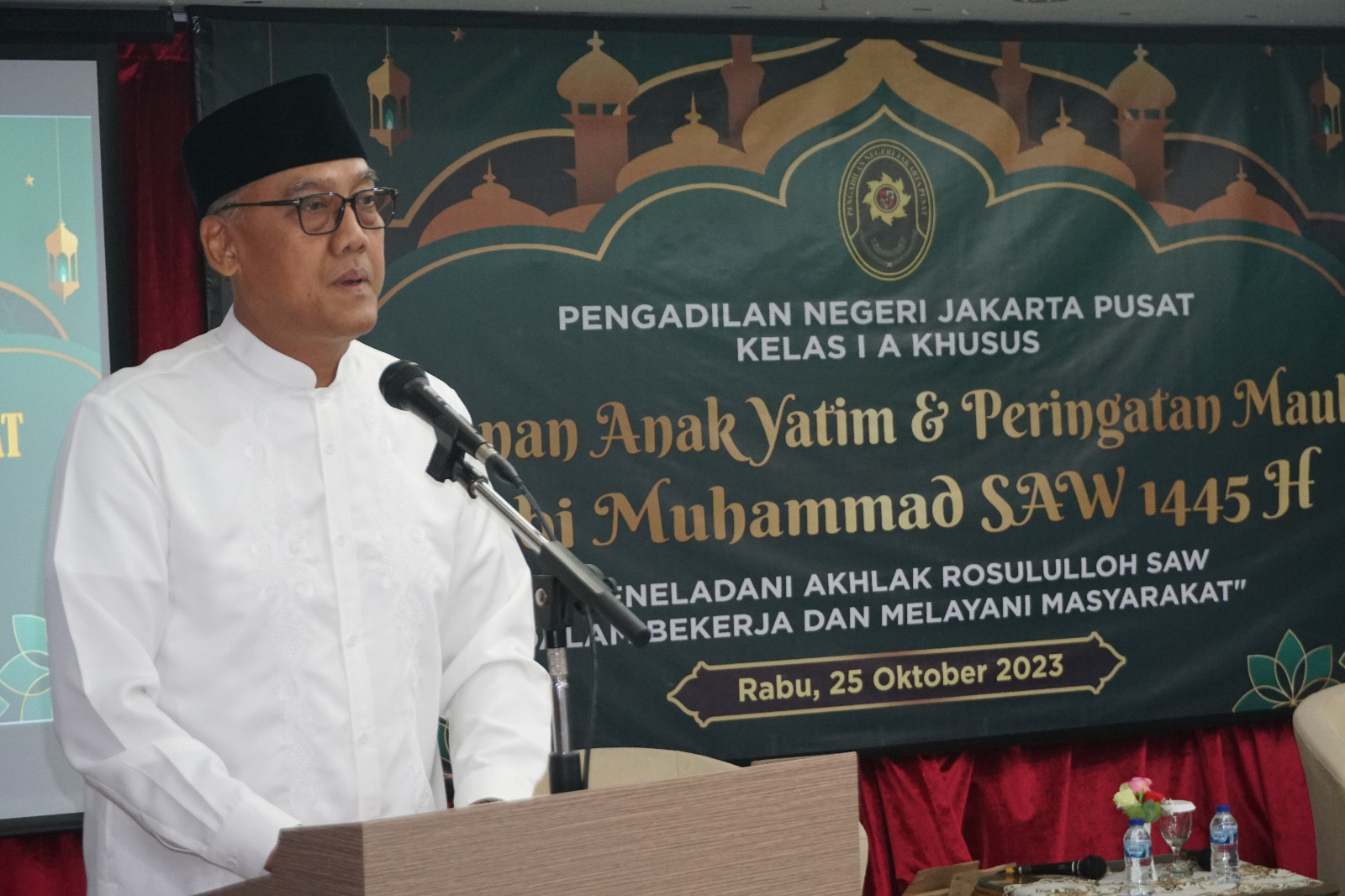 SANTUNAN ANAK YATIM DAN MAULID NABI MUHAMMAD SAW 1445 H