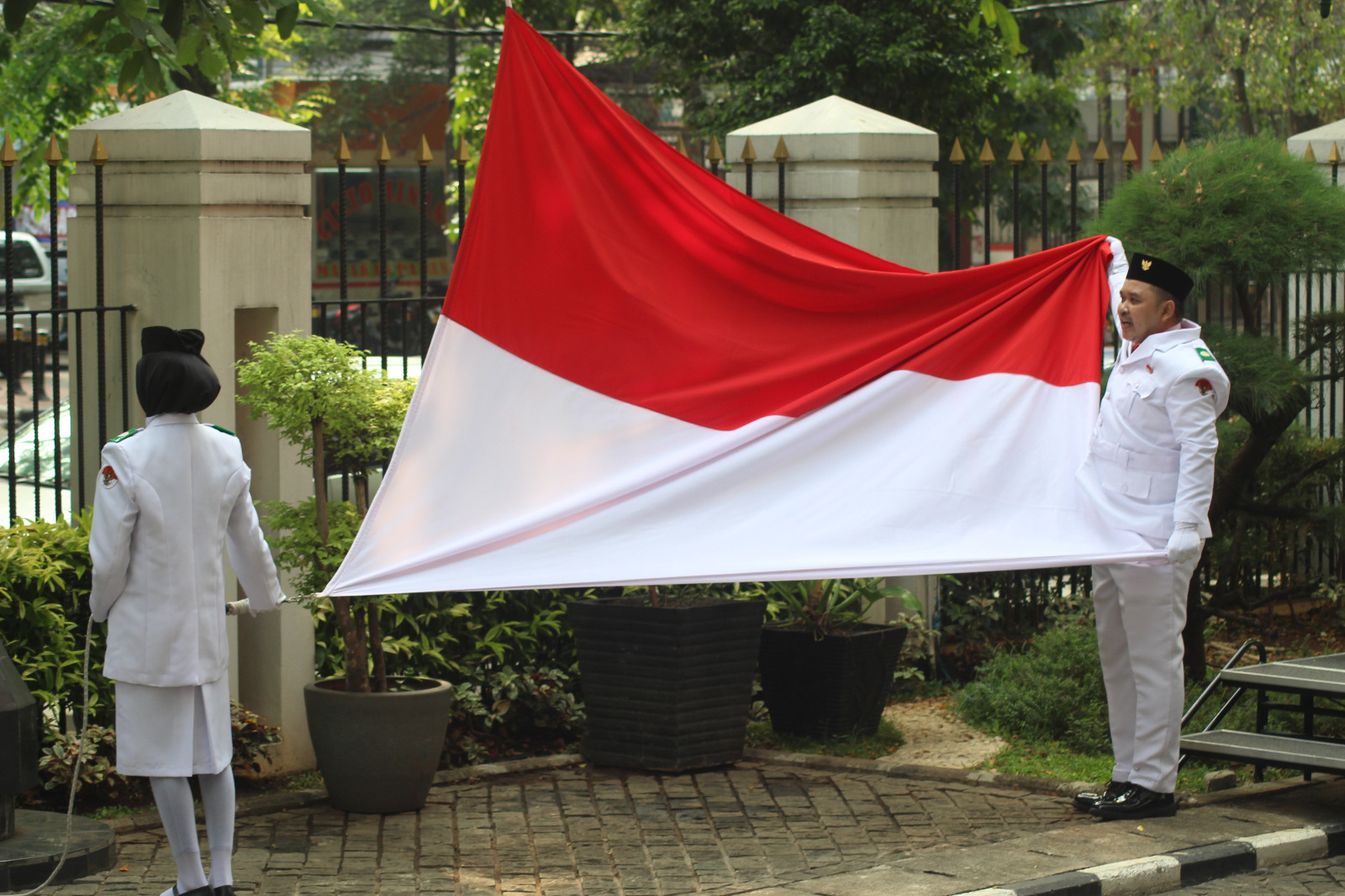 UPACARA PERINGATAN HARI PAHLAWAN TAHUN 2023 PADA PENGADILAN NEGERI JAKARTA PUSAT KELAS IA KHUSUS