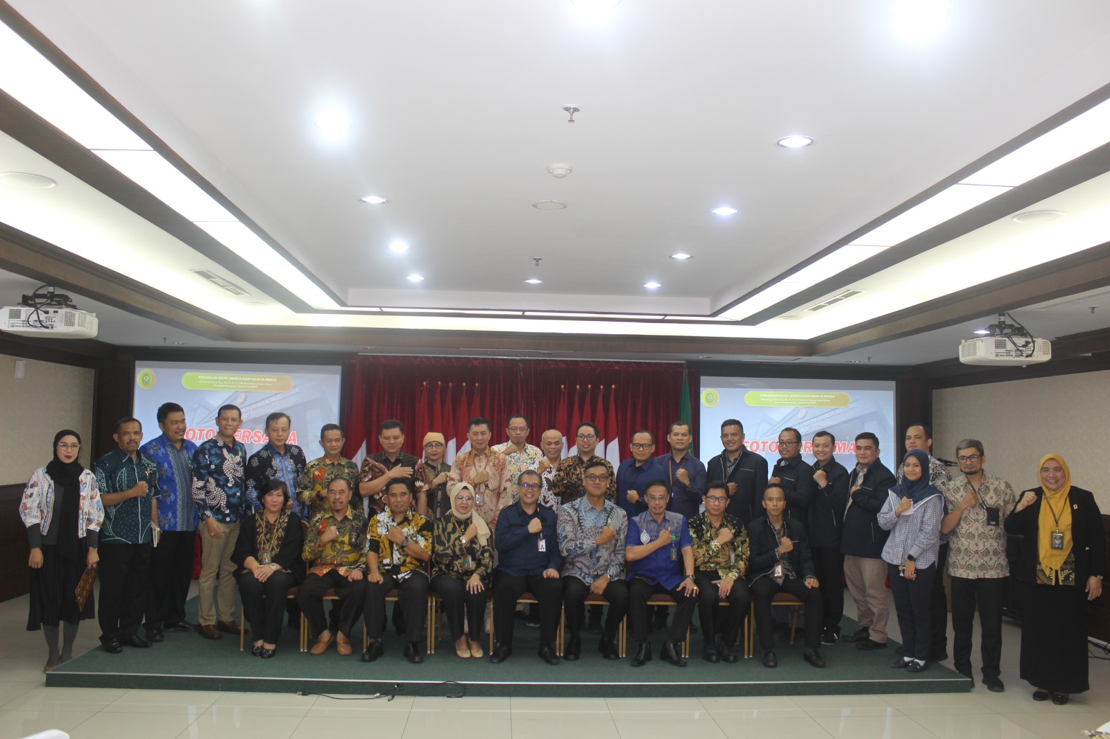 MONITORING DAN EVALUASI SARANA PRASARANA PERSIDANGAN PENANGANAN PERKARA TIPIKOR BERSAMA KPK