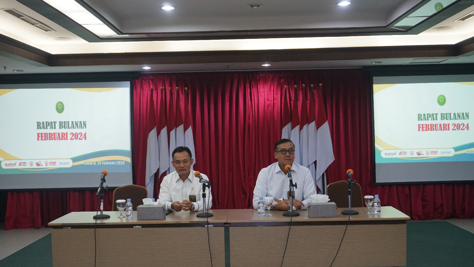RAPAT BULANAN FEBRUARI 2024 PENGADILAN NEGERI JAKARTA PUSAT KELAS IA KHUSUS