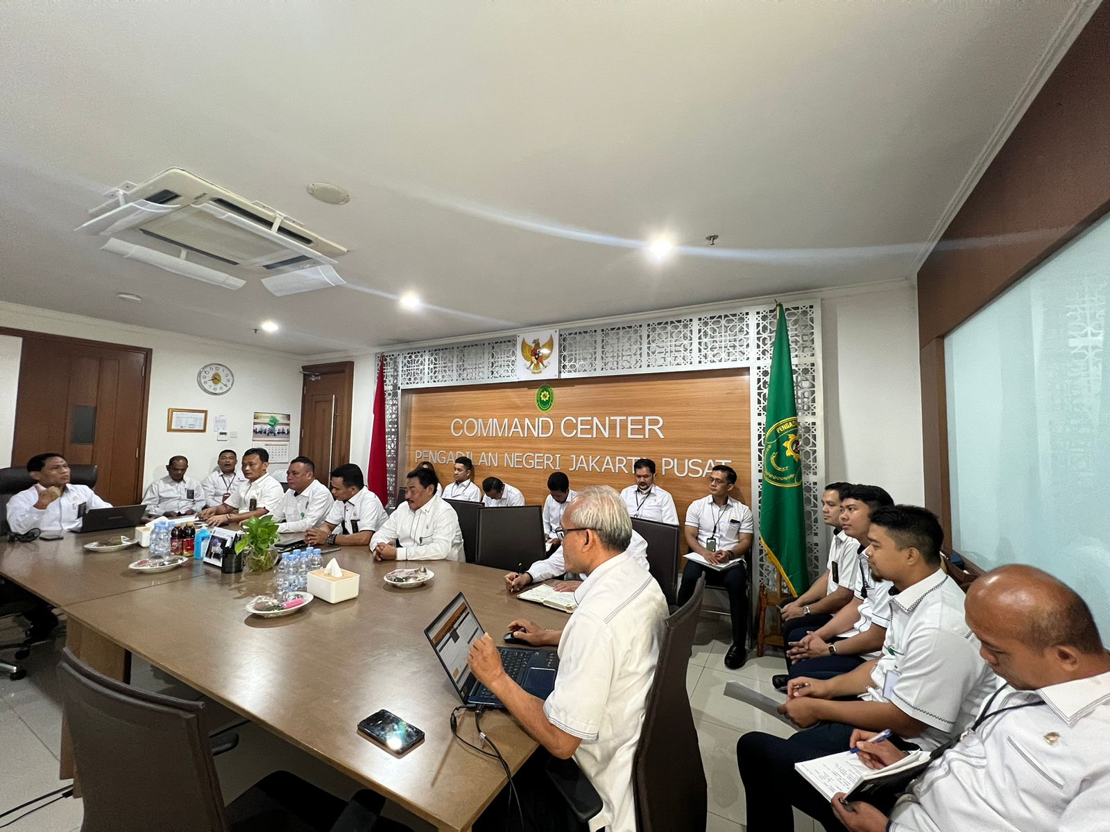 MONITORING DAN EVALUASI KINERJA EIS PADA PENGADILAN NEGERI JAKARTA PUSAT KELAS IA KHUSUS MEI 2024