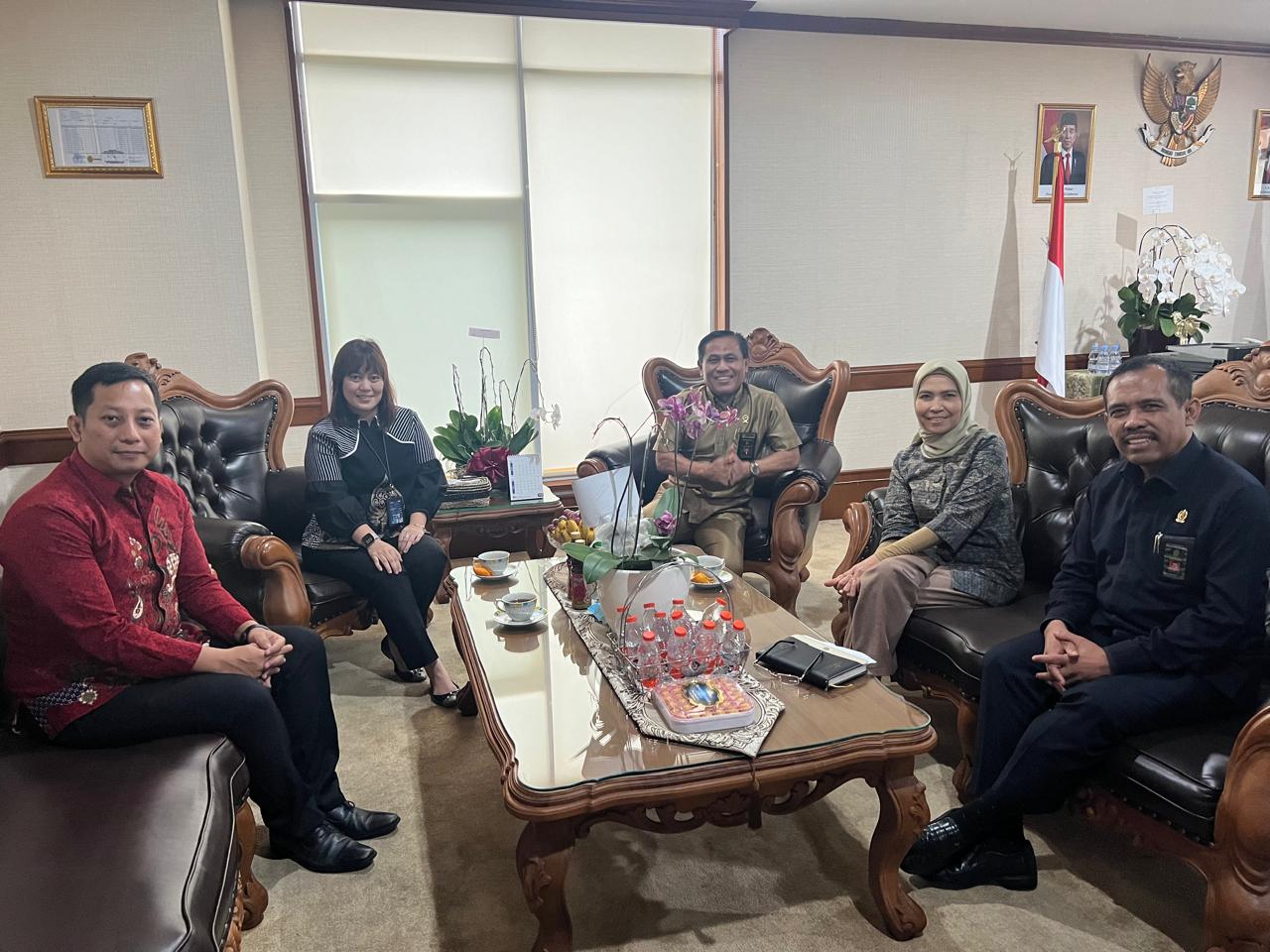 KETUA PENGADILAN NEGERI JAKARTA PUSAT MELAKUKAN SOSIALISASI GUGATAN SEDERHANA KEPADA PIHAK PERBANKAN