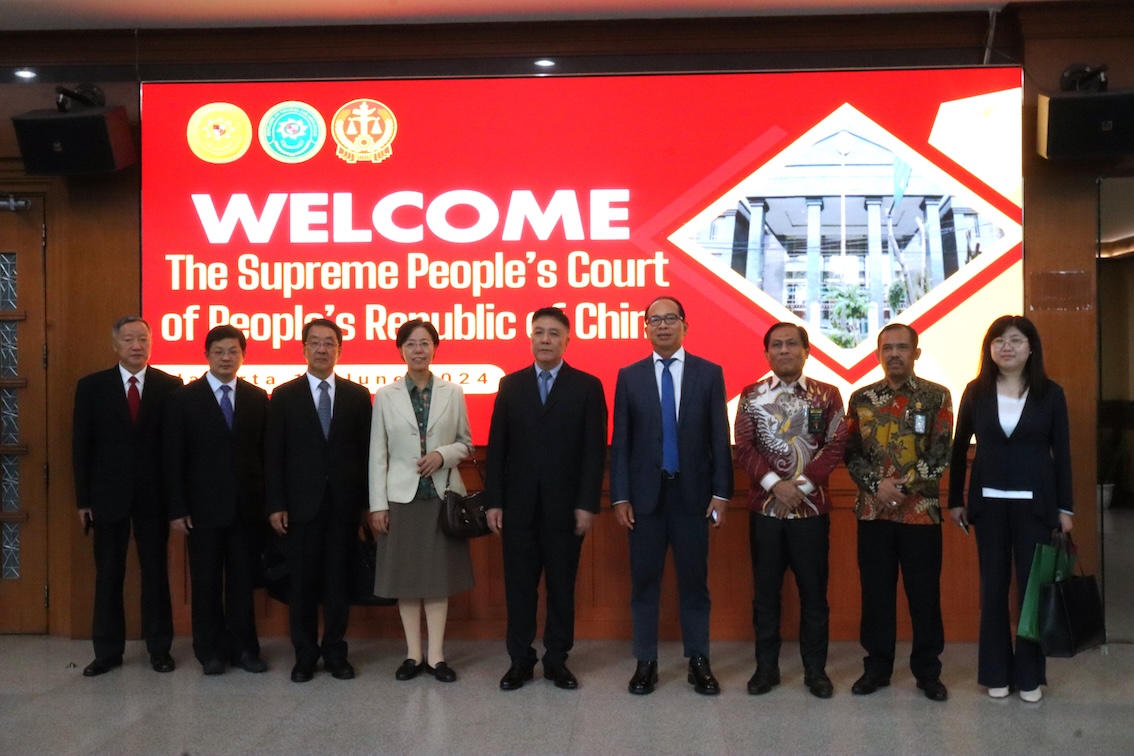 KUNJUNGAN KERJA DELEGASI CHINA KE PENGADILAN NEGERI JAKARTA PUSAT