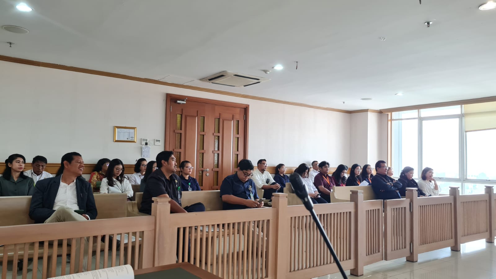 21 AGUSTUS 2024 - KEBAKTIAN UMAT KRISTIANI HARI RABU PADA PENGADILAN NEGERI JAKARTA PUSAT