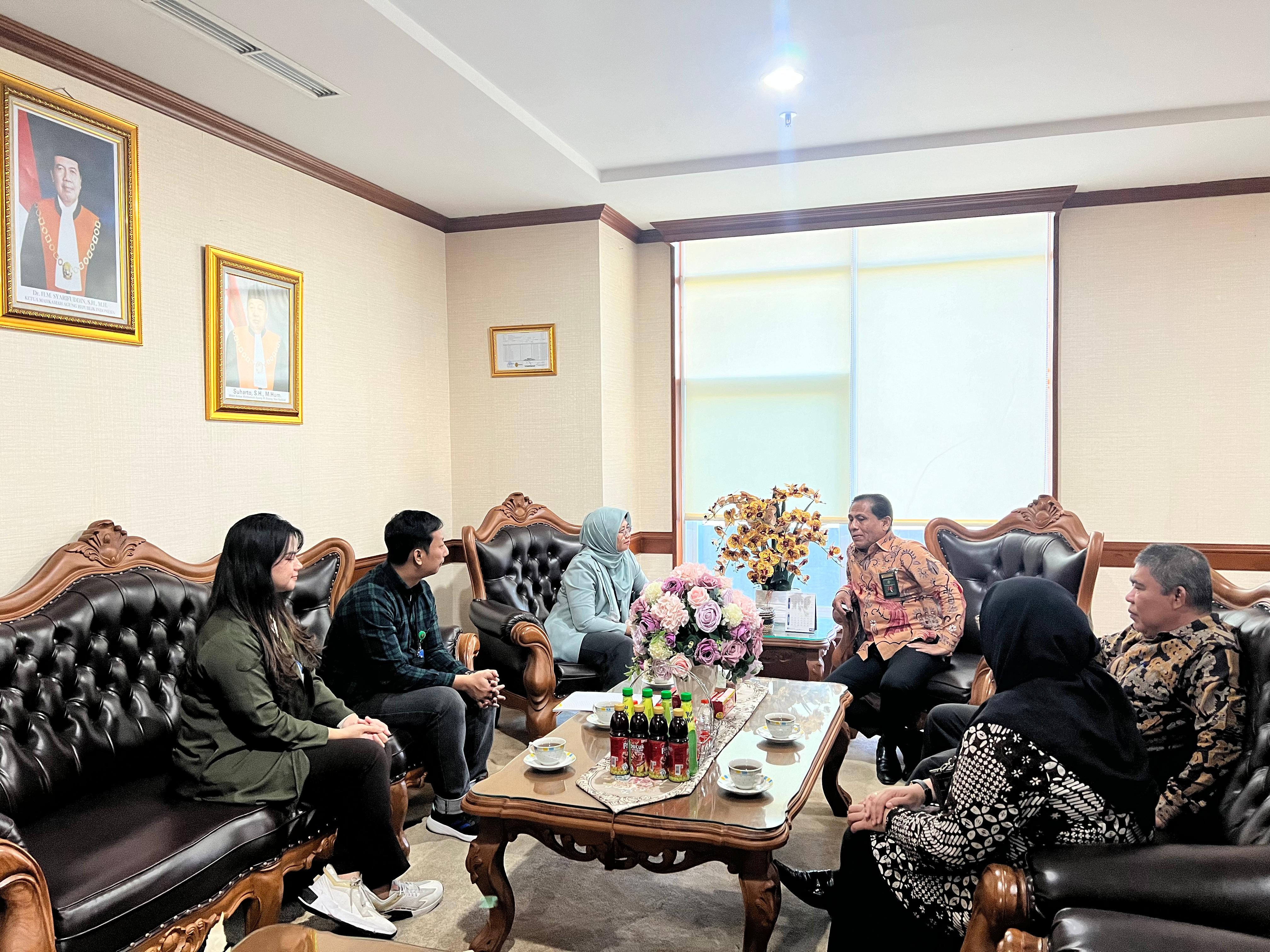 KETUA PN JAKPUS MELAKUKAN SOSIALISASI LANJUTAN TERKAIT GUGATAN SEDERHANA KEPADA PERBANKAN BANK BTN