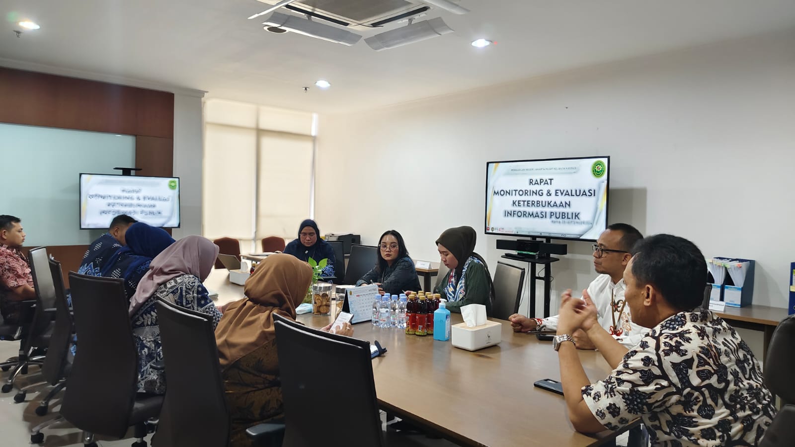 RAPAT KOORDINASI KETERBUKAAN INFORMASI PUBLIK PADA PENGADILAN NEGERI JAKARTA PUSAT