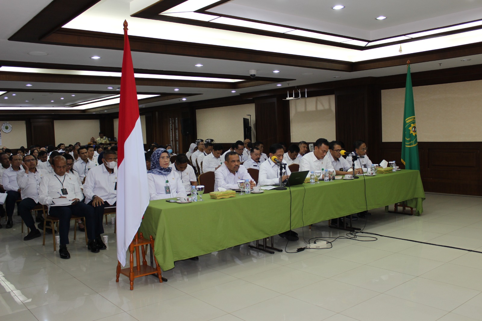 PENGAWASAN DAN MONITORING EVALUASI SECARA VIRTUAL OLEH PENGADILAN TINGGI JAKARTA BULAN AGUSTUS